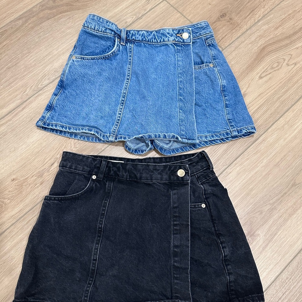 Zara Denim skort